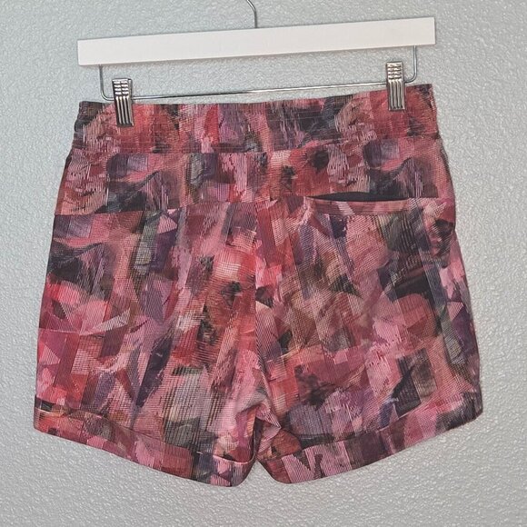 Lululemon Spring Break Away Short *4-way Stretch 3" - 6 Sun Dazed Multi Pink - Picture 4 of 6